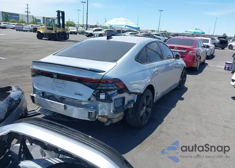 2024 Honda Accord Hybrid Sport-L z USA, uszkodzony, nr VIN 1HGCY2F76RA058662